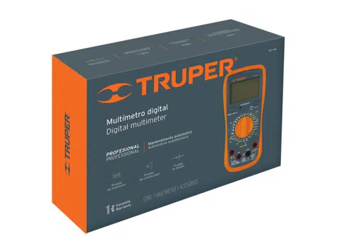 ĐỒNG HỒ ĐO DÒNG ĐIỆN 1000V TRUPER - MUT-105