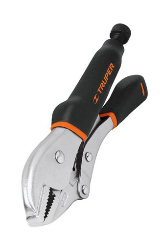 KỀM BẤM CHẾT MỎ BẰNG,CÁN ĐEN 10"/254MM TRUPER - PPT-10RX