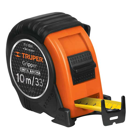 THƯỚC CUỐN THÉP 33''/10M (02 MẶT) HỆ INCH - MET (14582) TRUPER - FH-10M