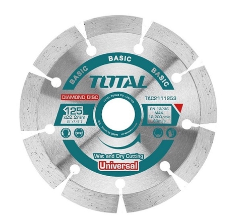 ĐĨA CẮT ĐÁ KHÔ 125MM 5INCH TOTAL - TAC2111253