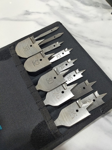 BỘ MŨI KHOAN 13 MŨI KHOAN GỖ ĐẦU DẸP TOTAL - TACSD70131