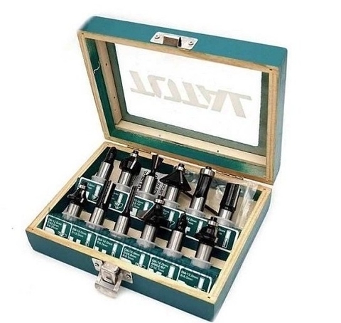 BỘ PHAY GỖ 12 CÂY 1/2INCH 12.7MM TOTAL - TACSR0102121