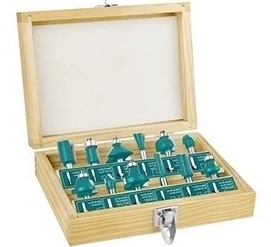 BỘ PHAY GỖ 12 CÂY 8MM TOTAL - TACSR1121