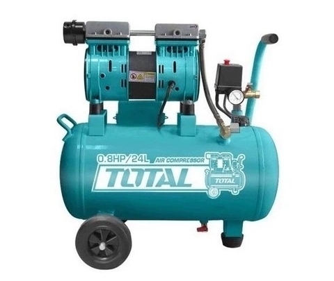 MÁY NÉN KHÍ KHÔNG DẦU (24L) MOTOR DÂY ĐỒNG TOTAL - TCS1075242T