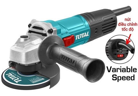 MÁY MÀI GÓC (100MM 850W) CÓ CHỈNH TỐC ĐỘ TOTAL - TG108100365