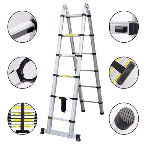 THANG RÚT ĐÔI (3M6) ĐAI ĐEN - TYB641