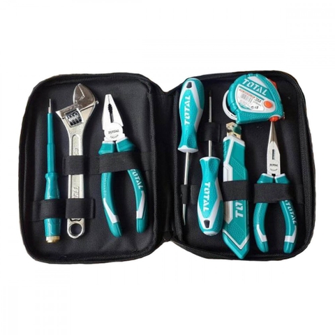 BỘ CÔNG CỤ CẦM TAY 8 MÓN TOTAL - THKTHP90086