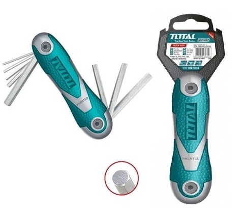 BỘ LỤC GIÁC DẠNG XẾP 8 CHÌA (2MM - 8MM) TOTAL - THT1061826