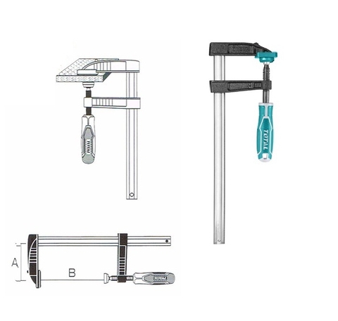 CẢO CHỮ F 120MM X 400MM TOTAL - THT1321202