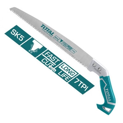 CƯA CÀNH CẦM TAY LƯỠI THẲNG 7INCH/180MM TOTAL - THT5113006
