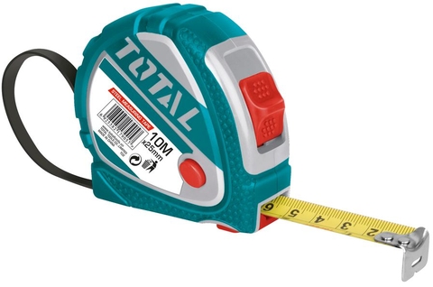 THƯỚC KÉO THÉP NỀN VÀNG CAO CẤP 3MX16MM TOTAL - TMT126031