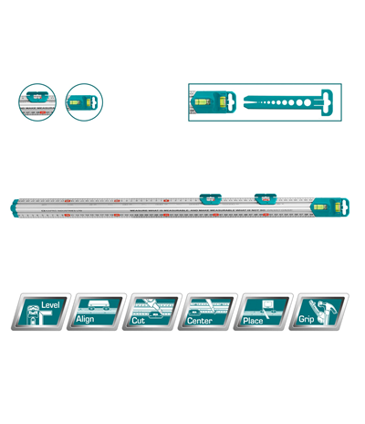 THƯỚC ĐO CẶP ĐÔI 60CM TOTAL - TMT646003