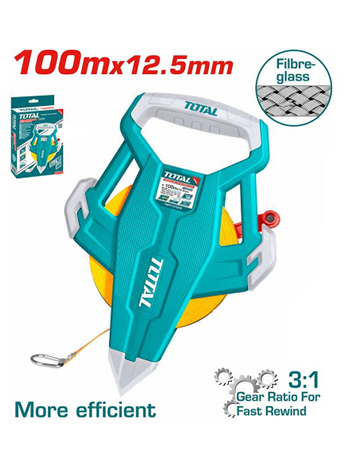 THƯỚC DÂY SỢI TỦY TINH 100X12.5MM TOTAL - TMTF131006