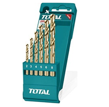 BỘ MŨI KHOAN SẮT 6 CÂY (2MM - 8MM) TOTAL - TACSD0065