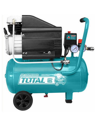 MÁY NÉN KHÍ DẦU 2HP BÌNH 24L TOTAL - TC12024