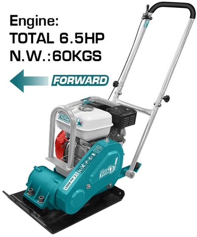 MÁY ĐẦM NÉN NỀN BÊ TÔNG DÙNG XĂNG TOTAL - TP7060-2