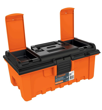 THÙNG ĐỒ NGHỀ 22" (56X32X28CM) TRUPER - CHA-22NC (11145)