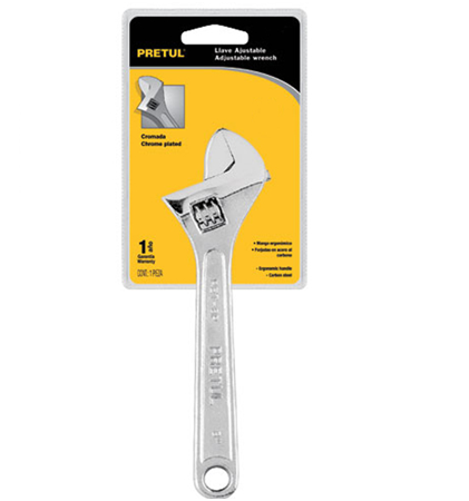 MỎ LẾT 12''/300MM MẠ CROM (21817) PRETUL - PET-12P (PET-12PB)