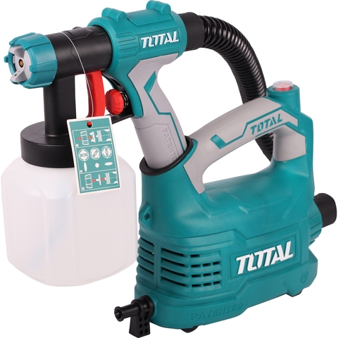 SÚNG PHUN SƠN XÀI ĐIỆN (500W) BÌNH (800ML) TOTAL - TT5006