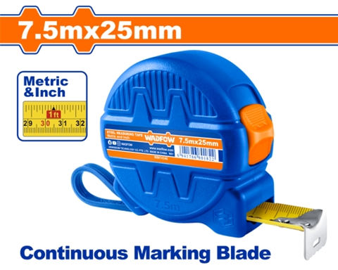 THƯỚC KÉO THÉP NỀN VÀNG 7.5X25MM WADFOW - WMT4340