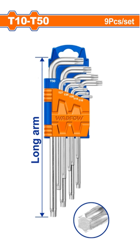 BỘ 9 CHÌA LỤC GIÁC SAO T10-T50 WADFOW - WHK3291