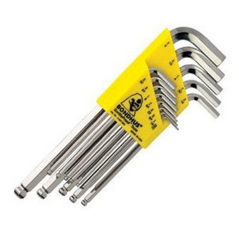 Bộ chìa lục giác bi hệ Inch 13 chi tiết Bondhus 16737
