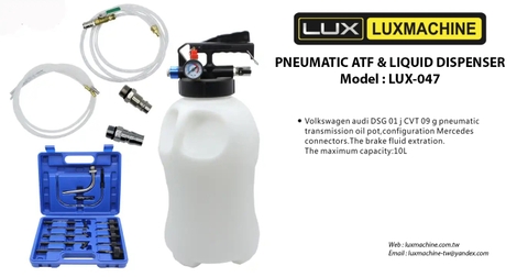 Bình bơm dầu hộp số tự động bằng khí nén Luxmachine LUX-047