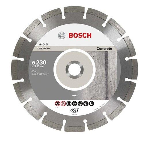 125mm Đĩa cắt bê tông có khía Bosch 2 608 602 197.