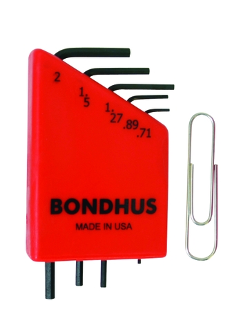 Bộ chìa lục giác hệ Metric 5 chi tiết Bondhus 12242