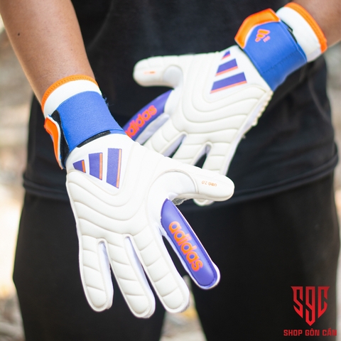 Găng Tay Thủ Môn Adidas Copa Pro 2024 - Trắng/Xanh Dương