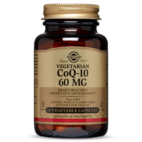 Solgar® Vegetarian CoQ-10 60 mg 60 Vegetable Capsules