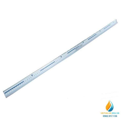 Thước nhôm có vạch chia, dài 1m, thước nhôm, thước nhôm có cán cầm