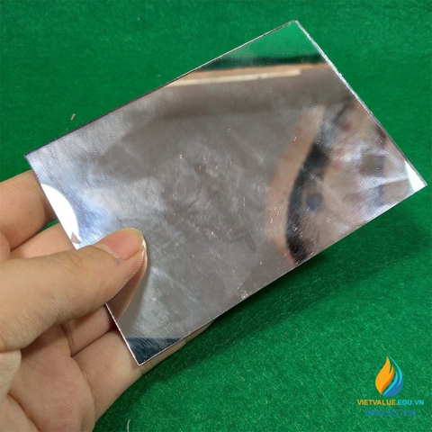 Gương phẳng nhỏ không đế, kích thước 10x15cm, gương phẳng thí nghiệm quang học