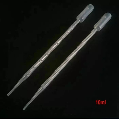 1000 chiếc Pipet hút bằng nhựa PE, tiệt trùng, dung tích hút 0,2ml