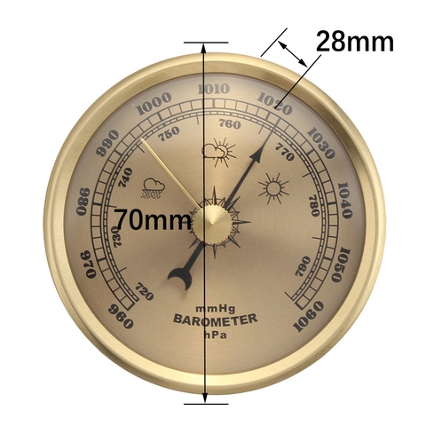 Ẩm kế ddo áp suất không khí 130mm
