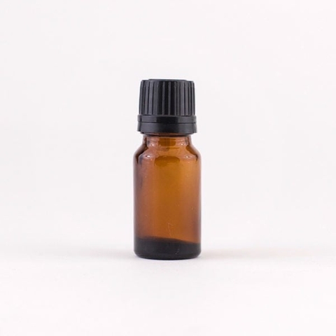 Chai đựng tinh dầu 10ML màu nâu hổ phách, nắp vặn kín