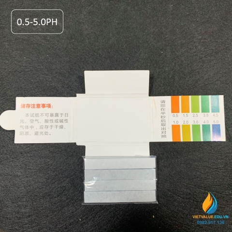 Giấy thử PH với độ chính xác cao, thang đo PH từ 1-14, tệp 100 miếng