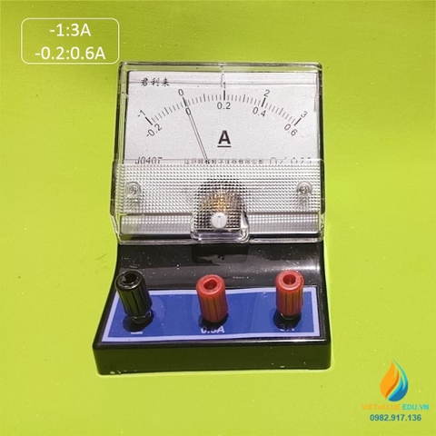 Vôn kế J0408 đo điện áp DC phạm vi đo từ -1 đến 3V hoặc -5 đến 15V, Vôn kế ghép mạch điện