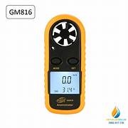 Máy đo tốc độ gió GM816, đo nhiệt độ, hiển thị LCD với độ chính xác cao, nhiều đơn vị chuyển đổi