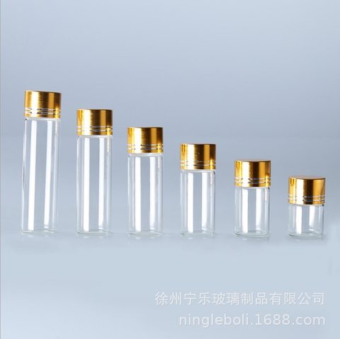 Chai thủy tinh nâu công tơ hút 5ml, chai thủy tinh đựng mẫu, chai lọ thủy tinh