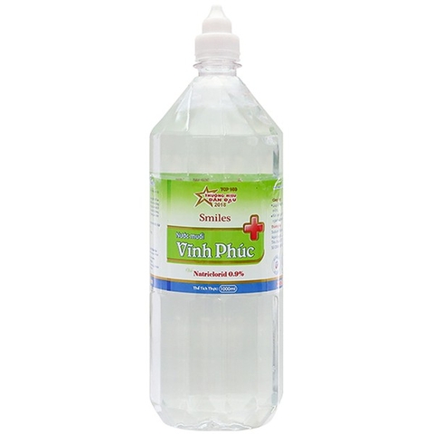 Nước muối chai 1000ml