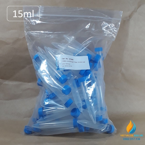 Ống facol 15ml hãng Biologix Mỹ, ống ly tâm phòng thí nghiệm
