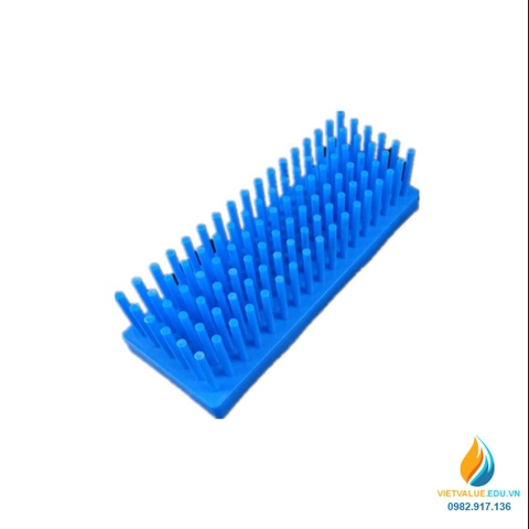 Giá cắm phơi ống nghiệm, nhựa PP cứng, gồm 102 que cắm