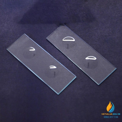 Lam kính có khoang kích thước 25,4x76,2x1,2 mm, hộp 50 cái, lam kính quan sát kính hiển vi