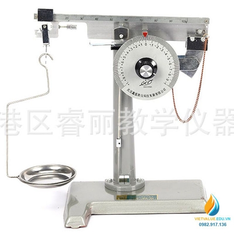 Dụng cụ thí nghiệm cân cơ học, đòn bẩy định lượng