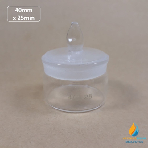 Chén cân, chén sấy kích thước chén cân 25mm x 40mm, chén cân phòng thí nghiệm