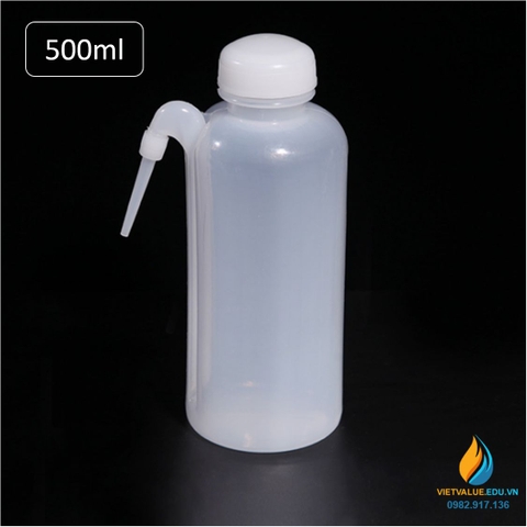 Bình tia vòi nhọn dung tích 500ml, chất liệu nhựa S bền bỉ