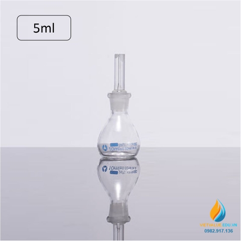 Bình tỷ trọng thủy tinh, dung tích 5ml, hãng Bomex, bình mật độ pycnometer