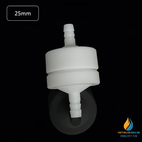 Bộ lọc lấy mẫu hydro clorua đường kính 25mm, nhựa PTFE, kháng hóa chất, chịu nhiệt