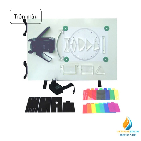 Bộ thí nghiệm khúc xạ ánh sáng có bảng